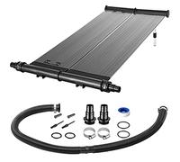 Monzana Calentador Solar de Piscinas 166x66x6cm Rendimiento 6200 L/h Panel Solar Captor Ajustable