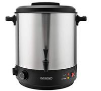 MONZANA® Cocedero de Conservas Dispensador de Bebidas 28L Temporizador 1800W Control Temperatura Asa Cool Touch