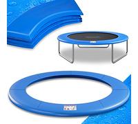 MONZANA® Cojín de Protección Trampolin Cama Elástica de 244cm Ancho 30cm para Bordes, Cubierta para Resortes, Cojin de Seguridad, Repuesto, Resistente a Rayos UV, Antidesgarro, Tamaño Universal