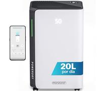 MONZANA Deshumidificador Eléctrico WiFi 20L/día Smart Home 330W 30m² LED