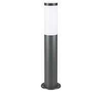 Monzana Lámpara de Pie Exterior E27 IP44 Acero Inoxidable Antracita