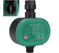 Monzana Presostato de presión para Bomba de Agua automático Medidor Interruptor con presión inicial Ajustable 220V 1,1KW Verde