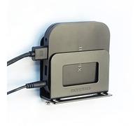 Monzlteck Soporte de Pared Ajustable para Dispositivos pequeños para Apple TV, ROKU, Router, módem y Otros Reproductores Multimedia