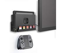 Monzlteck Soporte de Pared para Nintendo Switch + Soporte para Controlador