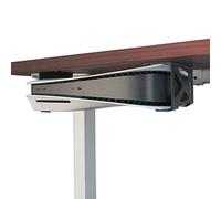 Monzlteck Soporte para Debajo del Escritorio para PS5/PS5 Slim, Montaje sigiloso Compatible con PlayStation 5 Disc y Consola de edición Digital, Ahorro de Espacio, DP-05