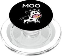 Moo Cow - Funny Farmer Cow for Adults Kids Boys and Girls PopSockets PopGrip para MagSafe