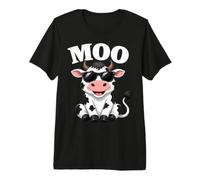 Moo Cow - Funny Farmer Cow For Men Women Kids Boys and Girls Camiseta Premium