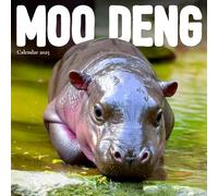 Moo Deng Hippo 2025 calendar: A Year of Charm and Joy with a Beloved Pygmy Hippo Star
