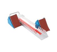 MooBeey Bloques de carreras de alta calidad de aleación de aluminio, 6 ajustes de ángulo, bloque de inicio de atletismo con escalas precisas, bloques portátiles para pista de carrera, pedales