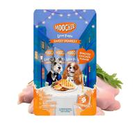 MOOCHIE Love Puree Chicken 4x15g, golosina para perros con sabor a pollo asado