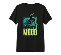 Mood Actual Descansando Cara De Bruja Halloween Meme Divertido Miedo Camiseta Premium