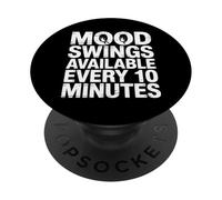 Mood Swings Available Every 10 Minutes Energy Emotions - PopSockets PopGrip Adhesivo