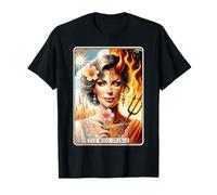 Mood Swings Tarot Card Funny Menopausia Perimenopausia Gen X Camiseta