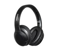 Moodix ANC - Auriculares supraaurales Bluetooth, cancelación Activa de Ruido, inalámbricos, compatibles con Android e iOS, Auriculares Fuertes con Graves Profundos (Negro)