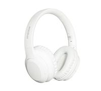 Moodix ANC - Auriculares supraaurales Bluetooth con cancelación Activa de Ruido, compatibles con Android e iOS, Auriculares Fuertes con Graves Profundos (Blanco)