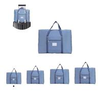 MOODKEY All the Things - Bolsas de viaje grandes para mujer, bolsa de fin de semana, impermeable, bolsa de viaje, bolsa de noche, bolsa de hospital, bolsa de deporte, bolsa de gimnasio (S), Azul, S,