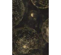 Moody Academia Lined Notebook - Celestial Maps: Dark and dreamy star chart journal for writing, note-taking, and ideas