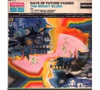 MOODY BLUES - The Moody Blues With The London Festival Orchestra Conducted By Peter Knight - Days Of Future Passed - Deram - DML 707, Deram - DML.707