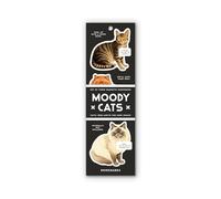 Moody Cats Magnetic Bookmark Set