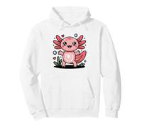 Moody Dark Axolotl Dramatic Lighting Cuidador De Dueno Sudadera con Capucha
