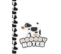 Moody Notes - Cute Cow Notebook: Adorable Cow Lined Journal for Writing, Doodling, and Daily Notes - Aesthetic Notebook Gift for Girls, Teens, and Animal Lovers