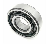 MOOEDJKL 1 rodamiento 6206 6206-2RS1 TN9 HQ1 P53 30x62x16, rodamientos de Bolas cerámicos híbridos de una hilera Si3N4 ABEC-5(6206-2RS1 TN9HQ1P53)