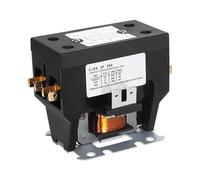 MOOEDJKL Contactor de CA CJx9, 1P, 2P, 3P, 25A, 30A, 32A, 40A, Serie Bipolar, dedicado, 1 Unidad(1P25A,36V)