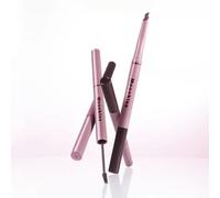 Mooekiss - Dual-Ended Slanted Tip Eyebrow Pencil & Cream - 4 Colors 04# Pink Brown (250mg+1.5g)
