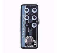 MOOER 003 Power-Zone Micro preamplificador de doble canal brillante limpia y único estilo americano de alta ganancia