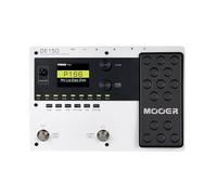 MOOER GE150 Guitarra blanca multiefectos con carcasa de metal, herramienta de interferencia de escritorio, procesador de guitarra de piso para práctica, espectáculo en vivo, grabación de estudio