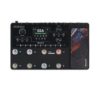 MOOER GE150 Max Li - Amplificador de guitarra alimentado por batería, multiefectos, interruptor de 8 pies, procesador FX con salida estéreo XLR, grabación de audio OTG, modo CTRL, pedal de escenario
