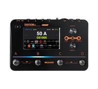 MOOER GS1000 Li - Procesador multiefecto de guitarra con amplificador, cadena de efectos duales con entrada de micrófono XLR, pantalla táctil y más de 350 efectos, pedal de guitarra eléctrica con 120
