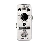 MOOER Máquina de tambor Groove Loop con bucle de 20 minutos, 16 ranuras de tambor diferentes, 3 modos, pulsa el tempo para bucle, graba, practica con el pedal de tambor Micro Looper, mini herramienta de atasco de guitarra
