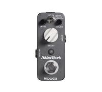 MOOER MRV1 ShimVerb Pedal de Efectos de Reverberación para Guitarra, 3 Modos, Reverberación Room Spring Shimmer, Pedal Compacto para Guitarra