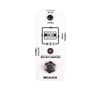 Mooer Multiefecto Guitarra Micro Looper Blanco