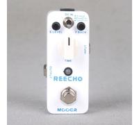 MOOER REECHO Pedal de efecto de retardo digital compacto True Bypass con 3 modos de retardo