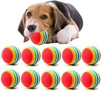 Mooff 10 bolas de juguete para perros pequeños, pelotas para masticar mascotas