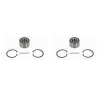MOOG 2x Cubo Juego Cojinete Delantero de Rueda para Opel Astra F Cc Corsa A