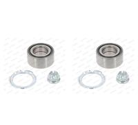 MOOG 2x Cubo Juego Cojinete Delantero de Rueda para Opel Vivaro Caja Renault