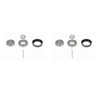 MOOG 2x Cubo Kit Cojinete de Rueda Trasero para Audi A4 VW Caddy II Caja 8D2 B5