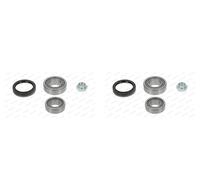 MOOG 2x Cubo Kit Cojinete de Rueda Trasero para Fiat Ducato Caja Citroën Jumper