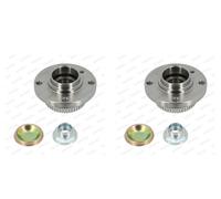 MOOG 2x Eje de Rueda Juego Cojinetes Delantero Derecho Izquierda para BMW 3er