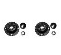 MOOG 2x Eje de Rueda Juego Cojinetes Trasero para Fiat Seicento / 600