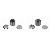 MOOG 2x Eje de Rueda Juego Cojinetes Trasero para Opel Corsa C Tigra Twintop