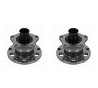 MOOG 2x Eje de Rueda Juego Cojinetes Trasero para VW Passat Variant Audi A6 3B6