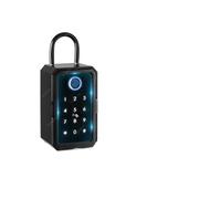 MOOILKO Key Safe TTlock Fingerprint Digital Box App Desbloqueo Remoto Montaje en Pared Security Lock Caja de Seguridad Candado Acceso rápido(TTLOCK)