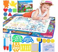 MOOING Agua Dibujo Pintura, 120 * 90 cm, Doodle Alfombra Mágica de Agua No Toxica, con Bolígrafos Mágicos, Juego Regalos para Niños 2+ Años