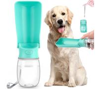 MOOING350ML Botella de Agua para Mascotas, Plegable Botellas de Agua para Perro Gato, Botella de Agua para Perros, Bebedero Perro Portatil, Botella Agua Perro para Acampar, Senderismo, Viajar
