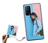 Mookase Funda para XIAOMI MI 10T Personalizada para TU MÓVIL con Imagen O Texto, Carcasa Personalizable, Gel Flexible, Borde Trasparente, Regalo Original