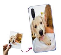 Mookase Funda para XIAOMI MI A3 Personalizada para TU MÓVIL con Imagen O Texto, Carcasa Personalizable, Gel Flexible, Borde Trasparente, Regalo Original